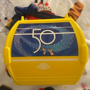 WDW 50th Anniversary Skyliner Popcorn Bucket